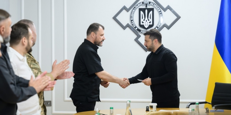 Зеленський представив Клименка команді РНБО (ФОТО, ВІДЕО)