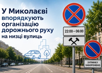 У Миколаєві на низці вулиць обмежать дорожній рух у певний час