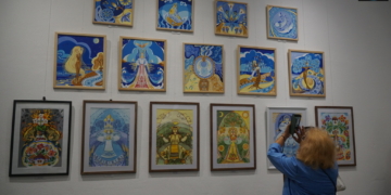 Тут оживають першоджерела – до 35-річчя Незалежності України у Миколаєві відкрилася виставка «Територія розпису» (ФОТО)