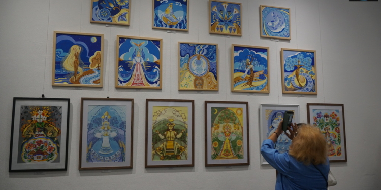 Тут оживають першоджерела – до 35-річчя Незалежності України у Миколаєві відкрилася виставка «Територія розпису» (ФОТО)