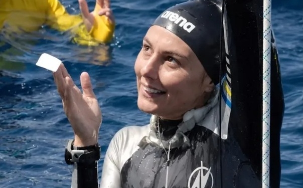 Уродженка Миколаєва Катерина Садурська здобула дві нагороди чемпіонату світу у фрідайвінгу