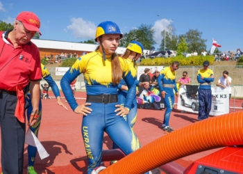 Жіноча збірна України здобула історичну перемогу на чемпіонаті Європи з пожежно-прикладного спорту (ФОТО)