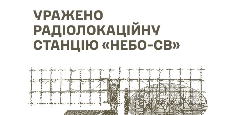 Уражено РЛС «Небо-СВ», апаратну РЛС «П-18» , пункти управління БпЛА та навчальний центр противника – Генштаб