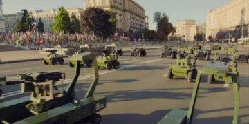 У Києві відбувся парад військових безпілотних систем та НРК (ВIДЕО, ФОТО)