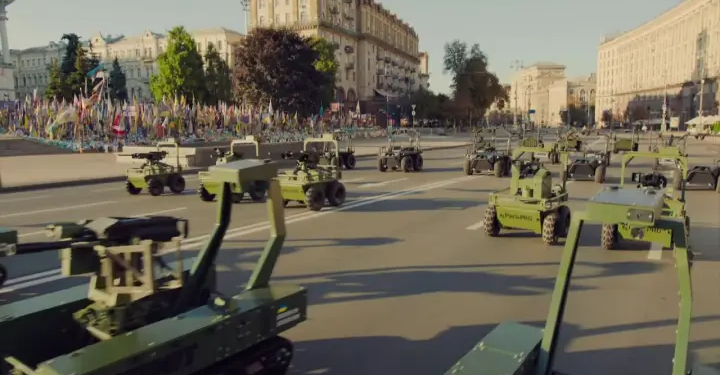 У Києві відбувся парад військових безпілотних систем та НРК (ВIДЕО, ФОТО)