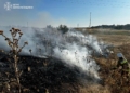З 32-х пожеж на Миколаївщині за добу дві було через російські обстріли (ФОТО)