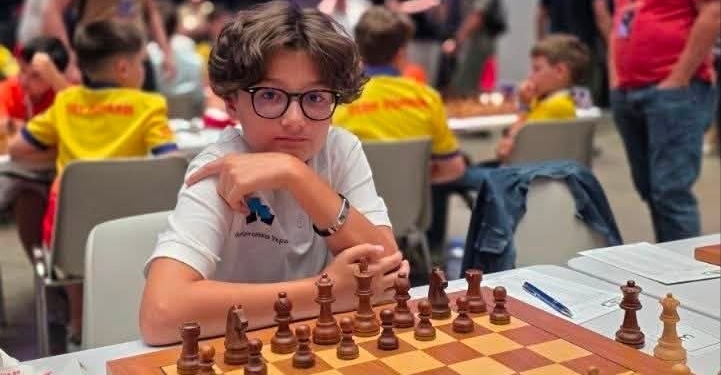 Юний шахіст з Миколаєва Павло Узун – із командним «сріблом» чемпіонату Європи (ФОТО)