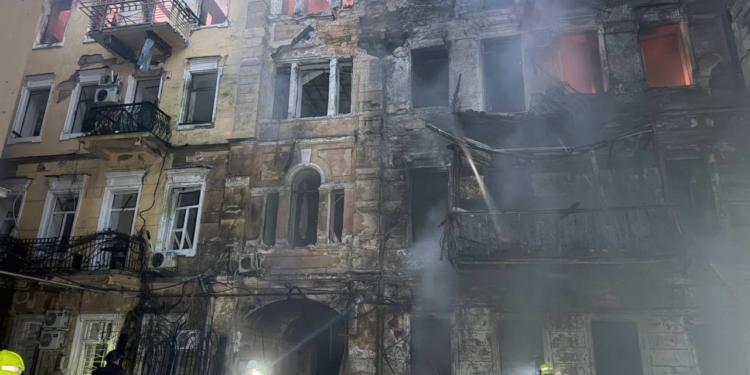 Кілька десятків ракет та дронів ворог застосував під час атаки на Одещину, найбільше постраждала Одеса (ФОТО)