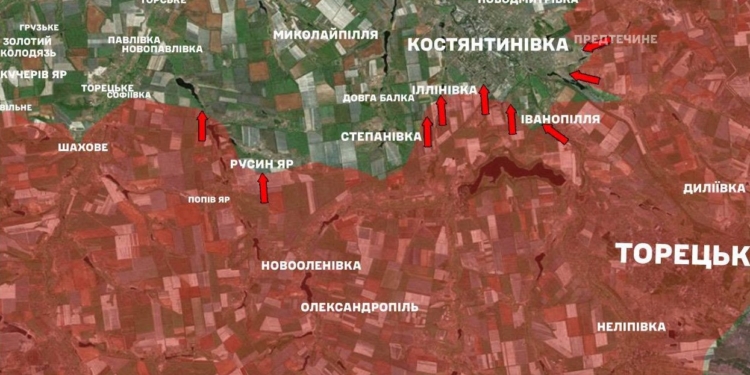 За добу на фронті – 226 боїв, найбільше – на Костянтинівському напрямку, – Генштаб