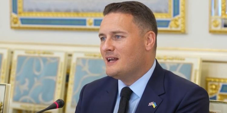 Новопризначений міністр оборони Британії вперше приїхав до України (ВІДЕО)