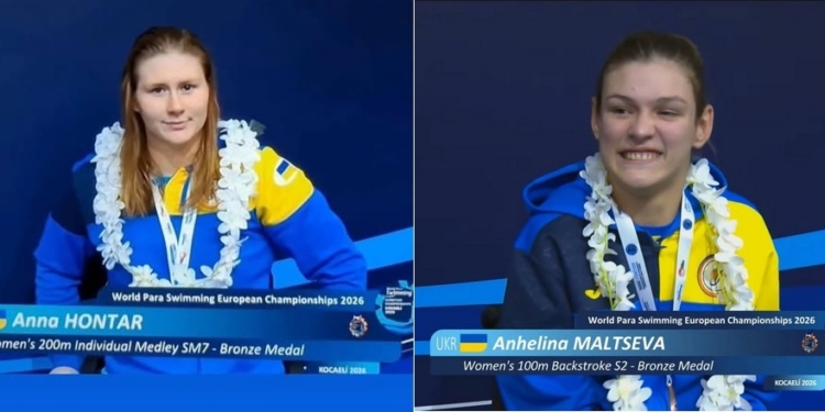 На чемпіонаті Європи з параплавання миколаївські спортсменки вже здобули чотири нагороди (ФОТО)