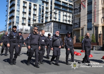 До Умані для посилення охорони правопорядку під час Рош га-Шана прибули ізраїльські поліцейські (ФОТО)