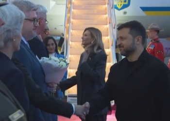 Зеленський прибув до Калгарі з багатоденним візитом до Канади
