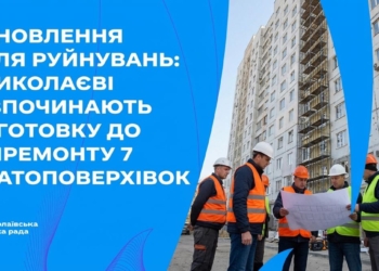 Проєкт HOPE: у Миколаєві розпочинають підготовку до капремонту 7 багатоповерхівок