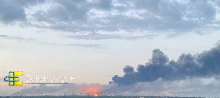 Вночі дрони атакували Сизраньський НПЗ (ФОТО, ВІДЕО)