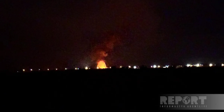 В Азербайджані раптом вибухнув склад боєприпасів