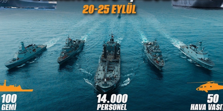 Туреччина проводить військові навчання одразу у 3 морях