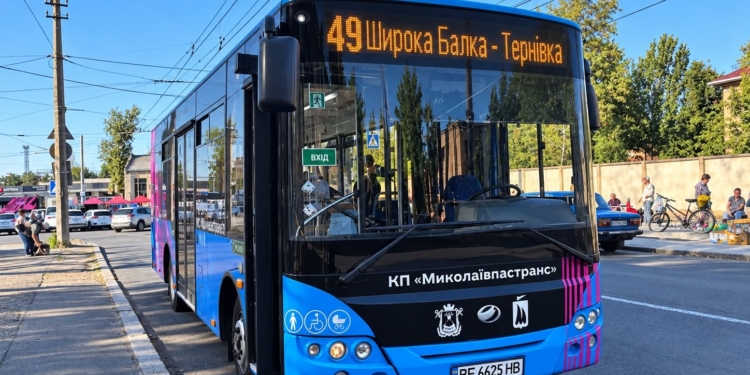 У Миколаєві подовжили два автобусні маршрути: №49 курсуватиме до Тернівки, №91 — до Намиву