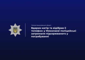 У Миколаєві чоловік вдарив і пограбував власну матір