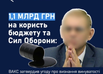 ВАКС затвердив угоду про визнання винуватості з Пашинським у справі про арештовані нафтопродукти – бюджет отримає 1 млрд. 100 млн.грн.
