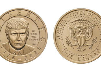 У США таки випустили $1 з Трампом