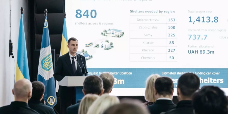 Коаліція укриттів: ЄС виділить 10 млн.євро на облаштування укриттів по всій Україні, Мінрегіон представив проєкт облаштування 840 мобільних укриттів