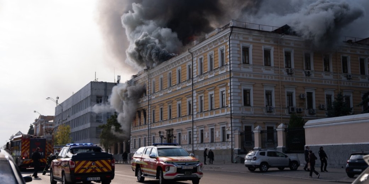 Горбулін травмований під час атаки на Академію наук, його асистентка загинула