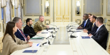 Зеленський зустрівся у Києві з представниками виробника Patriot і літаки F-16 (ФОТО, ВІДЕО)