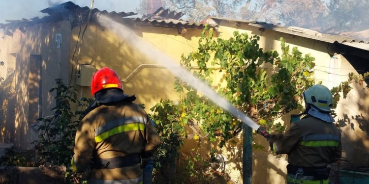 13 пожеж минулої доби ліквідували підрозділи ДСНС на Миколаївщині – на одній з них постраждав чоловік