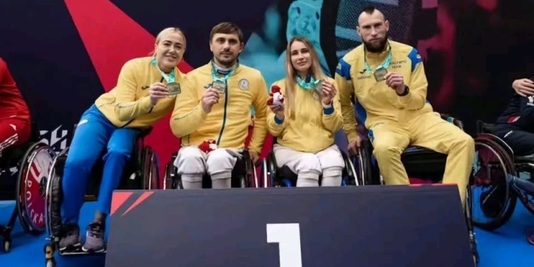 Миколаївські парафехтувальники в перший же день чемпіонату Європи здобули «золото» (ФОТО)