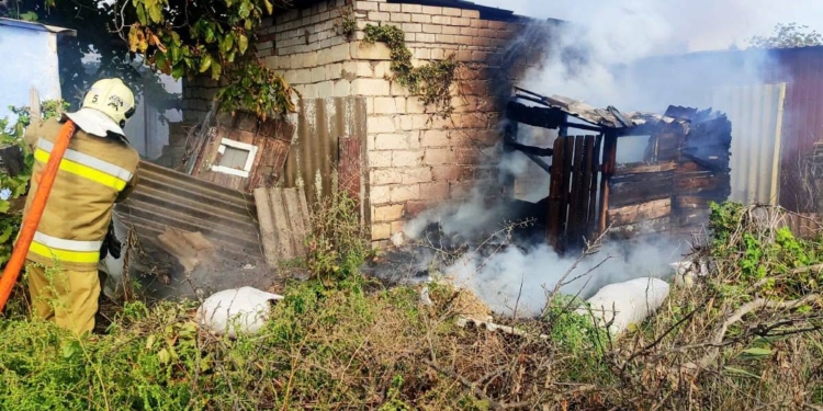 Що горіло на Миколаївщині протягом доби