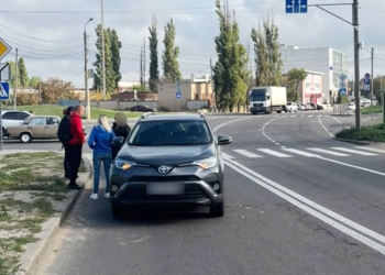 У Миколаєві водійка на Toyota Rav 4 збила пішоходку (ФОТО)