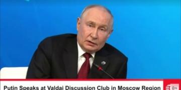 Путін вже озвучив інформаційне підґрунтя для нападу на Європу і назвав її агресором
