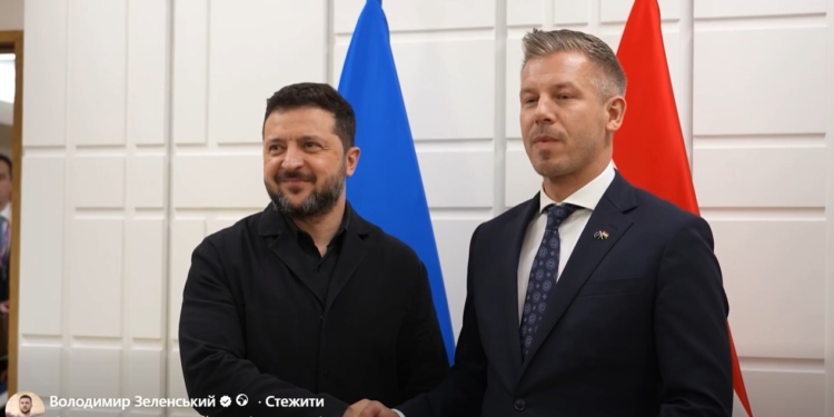 Зеленський і Мадяр спілкувалися без свідків, домовилися про обмін візитами (ВІДЕО)