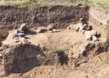 На Миколаївщині археологи розкопали доісторичний кромлех – він стане частиною колекції Південноукраїнського музею (ФОТО)