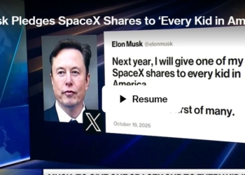 Підкуп за підкупом. Маск обіцяє подарувати акції SpaceX «кожній дитині в Америці»