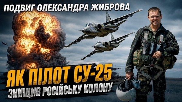 Спрямував свій підбитий літак на колону ворога. Командиру ескадрильї 299-ї бригади Олександру Жиброву присвоєно звання Героя України (ВІДЕО)