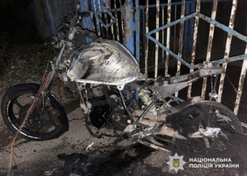 За підпал чужого мотоцикла на Миколаївщині підозру отримав військовослужбовець в СЗЧ