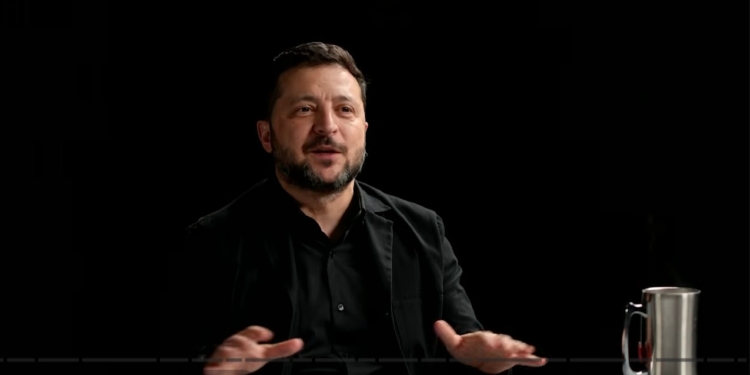 Зеленський сказав, що коли знімали “Слугу народу”, він і не думав про президентство (ВІДЕО)