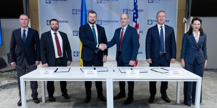 Група Нафтогаз і Держдеп США підписали меморандум про співпрацю у видобутку