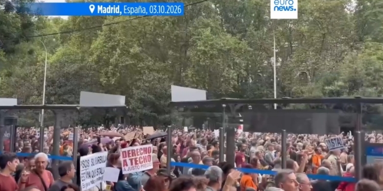 У Мадриді майже 500 тисяч людей вийшли на протест проти житлової кризи