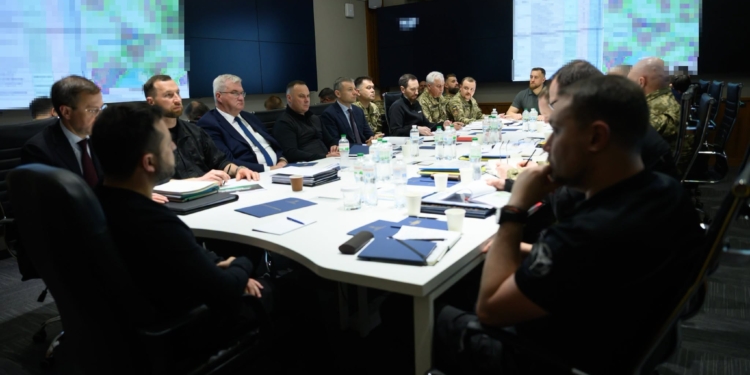 Зеленський провів Ставку – про ефективність збиття російських дронів (ФОТО)