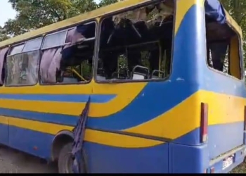На Миколаївщині росіяни атакували маршрутний автобус, постраждав водій